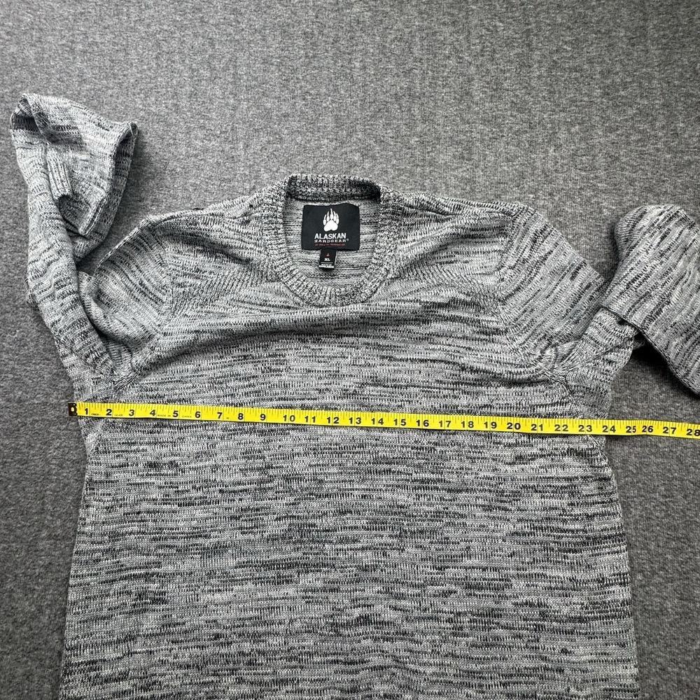 Alaskan Hardgear Merino Wool Knit Crewneck Sweater‎ Mens Sz XL Gray - Picture 4 of 15